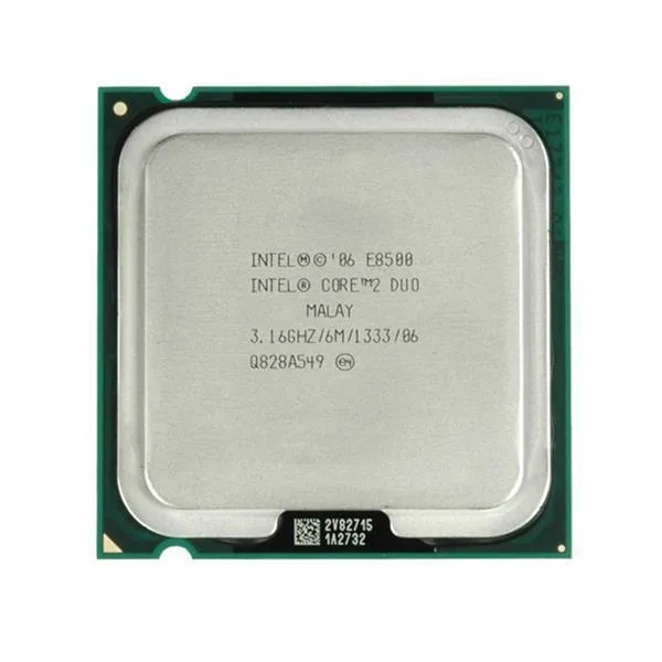 BXC80570E8500 - Intel Core E8500 Dual Core 3.16GHz 6MB L2 Cache 1333 MHz FSB Socket LGA-775 45NM 65W Processor
