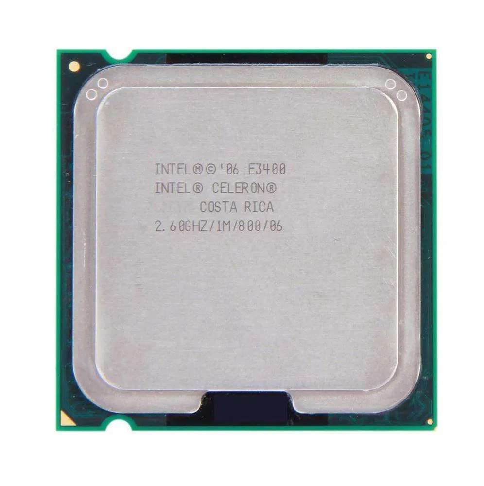 BXC80571E3400 - Intel Celeron Dual-Core E3400 2.60GHz 800MHz FSB 1MB L2 Cache Socket LGA775 Processor