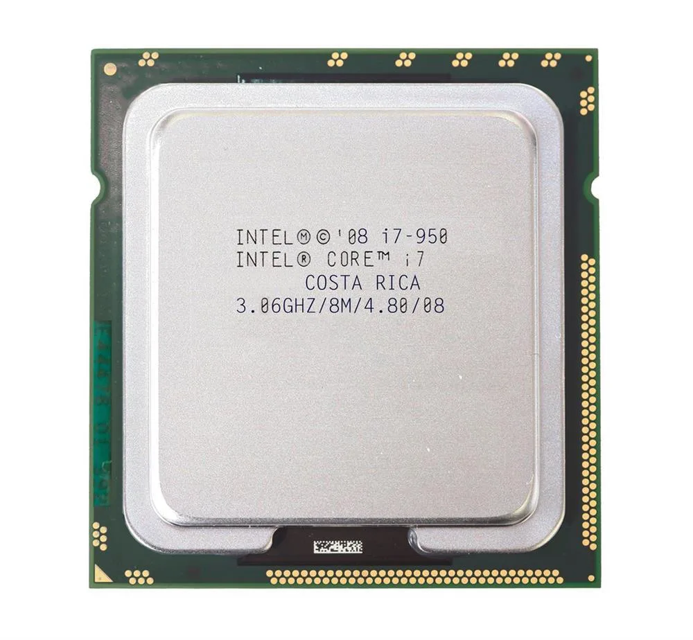 BXC80601950 - Intel Core i7-950 Quad Core 3.06GHz 4.80GT / s 8MB SmartCache Socket FCLGA1366 Processor