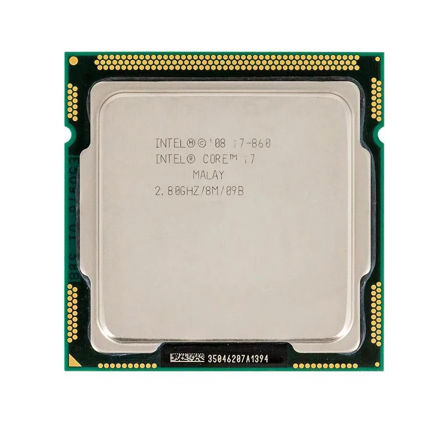 BXC80605I7860 - Intel Core i7-860 Quad Core 2.80GHz 2.50GT/s DMI 8MB L3 Cache Socket LGA1156 Processor