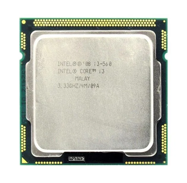 BXC80616I3560 - Intel Core i3-560 Dual Core 3.33GHz 2.50GT/s DMI 4MB L3 Cache Socket FCLGA1156 Desktop Processor