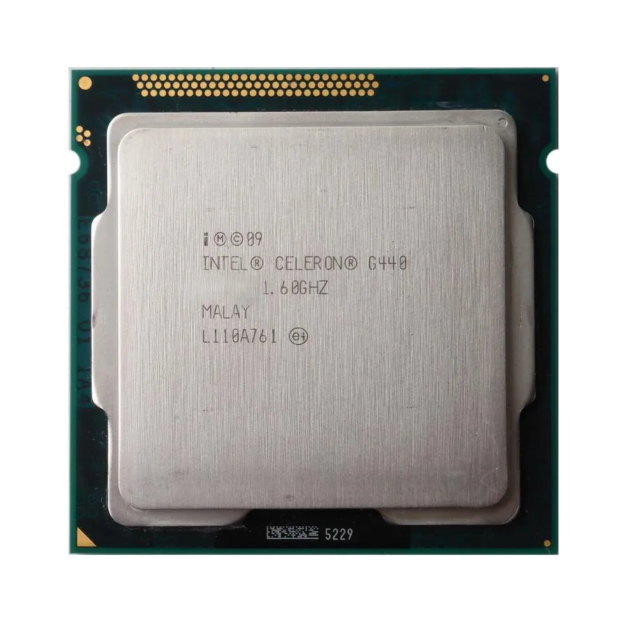 BXC80623G440 - Intel Celeron G440 1.60GHz 5.00GT/s DMI 1MB L3 Cache Socket FCLGA1155 Desktop Processor
