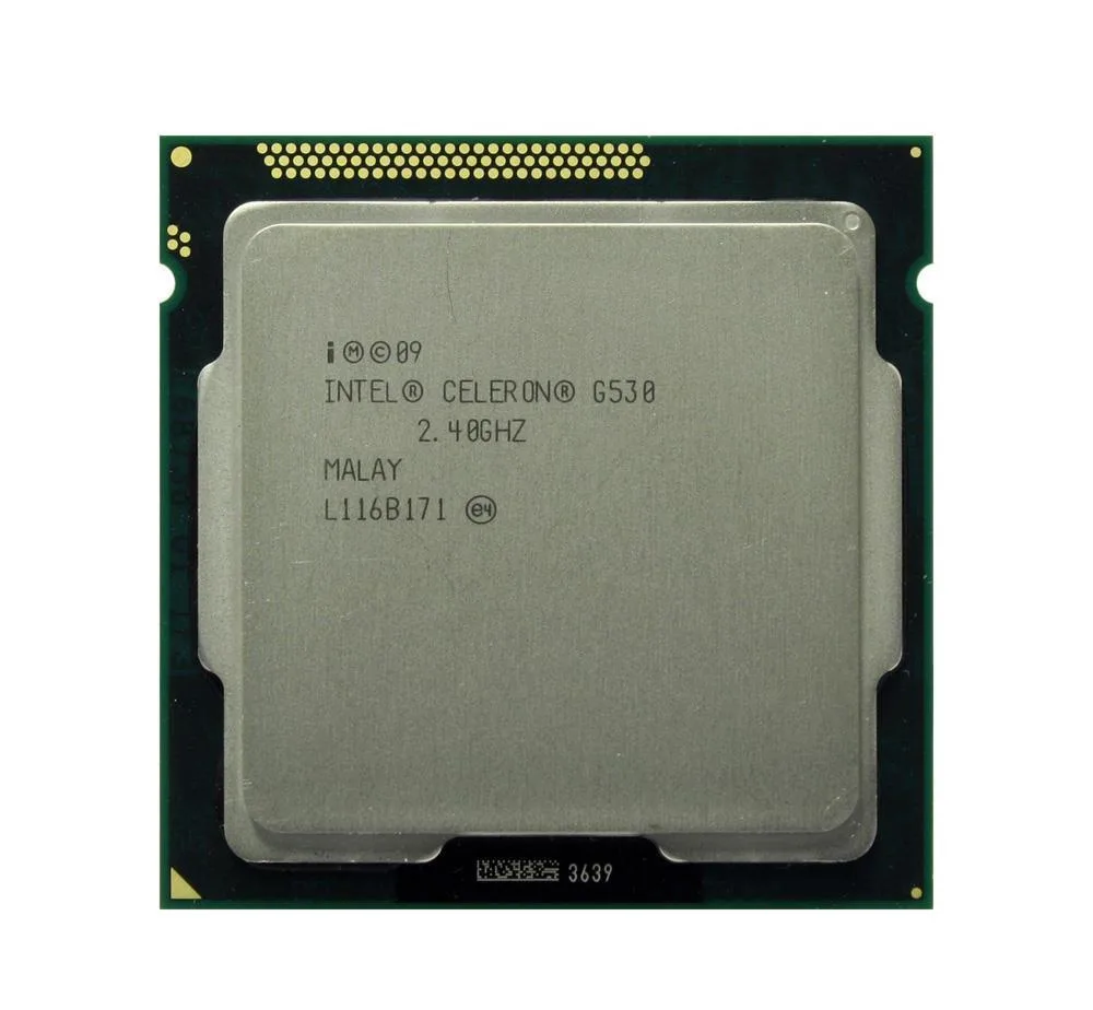 BXC80623G530 - Intel Celeron G530 2.40GHz 5.00GT/s DMI 2MB L3 Cache Socket FCLGA1155 Processor
