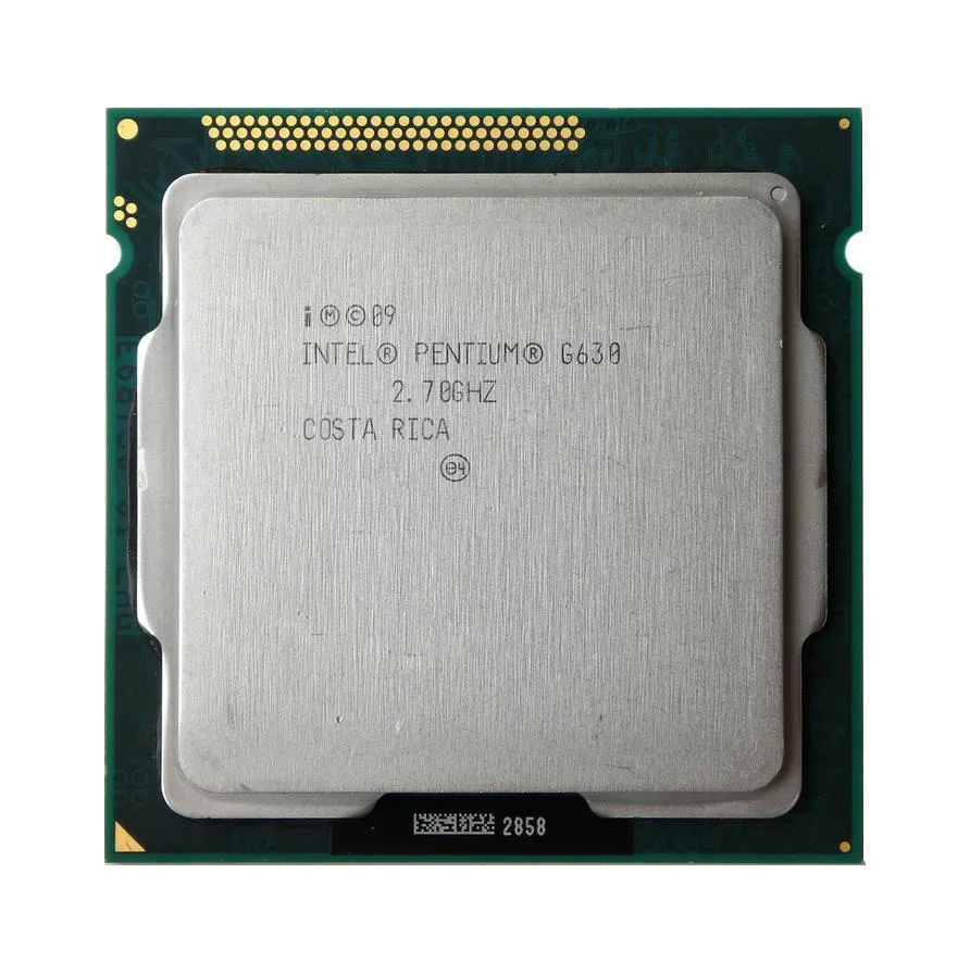 BXC80623G630 - Intel Pentium G630 Dual Core 2.70GHz 5.00GT/s DMI 3MB L3 Cache Socket FCLGA1155 Desktop Processor