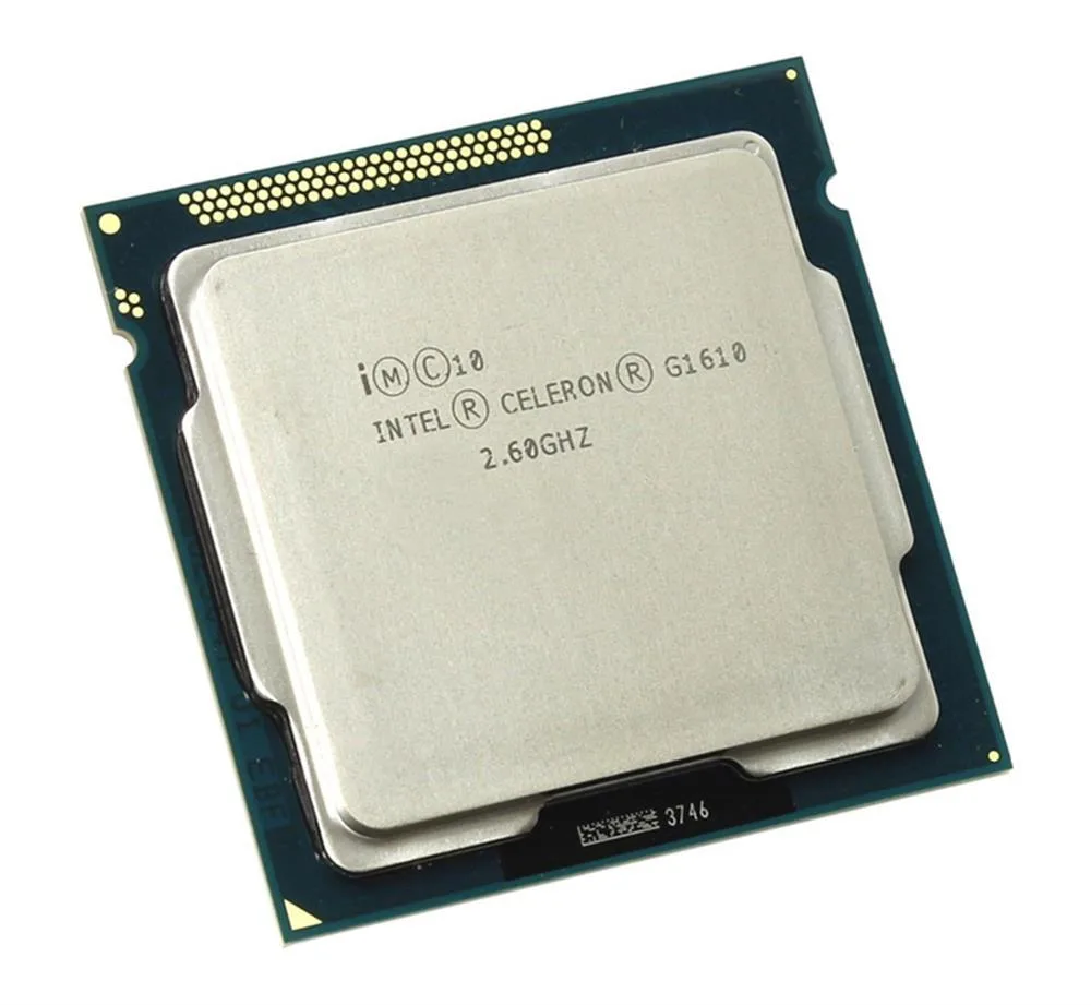 BXC80637G1610 - Intel Celeron G1610 Dual Core 2.60GHz 5.00GT/s DMI 2MB L3 Cache Socket FCLGA1155 Desktop Processor