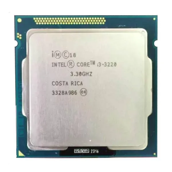 BXC80637I33220 - Intel Core i3-3220 Dual Core 3.30GHz 5.00GT/s DMI 3MB L3 Cache Socket FCLGA1155 Desktop Processor
