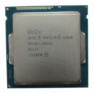 BXC80646G3420 - Intel Pentium G3420 Dual Core 3.20GHz 5.00GT/s 3MB L3 Cache Socket FCLGA1150 Desktop Processor
