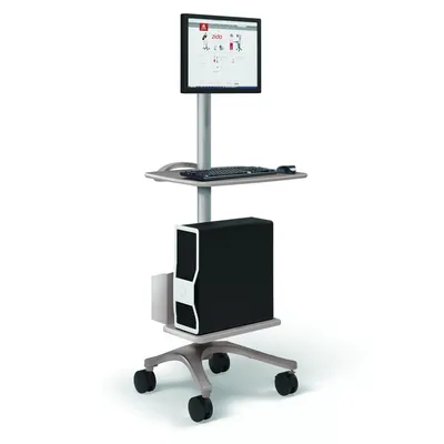 Ergotron BZD06CG/CG4 Zido Computer Cart Package