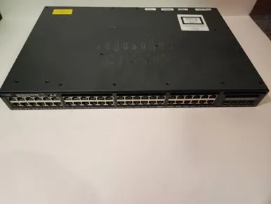 Cisco Catalyst C1-WS3650-48FQM/K9 3650 PoE+ 48 x Ports 10/100/1000Base-T + 4 x SFP Ports Layer 3 Managed Rack-mountable Gigabit Ethernet Network Switch