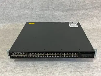 Cisco ONE C1-WS3650-48TQ/K9 Catalyst 3650 48 x Ports 10/100/1000Base-T + 4 x SFP+ Ports Layer 3 Managed Rack-mountable Gigabit Ethernet Network Switch