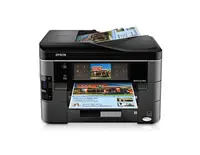 C11CA97201 - Epson WorkForce 840 (5760 x 1440) dpi 15ppm (Mono) / 9.3ppm (Color) 33.6Kbps Fax Modem 500-Sheets USB 2.0 Ethernet 10/100Mbps Wi-Fi 802.11bb