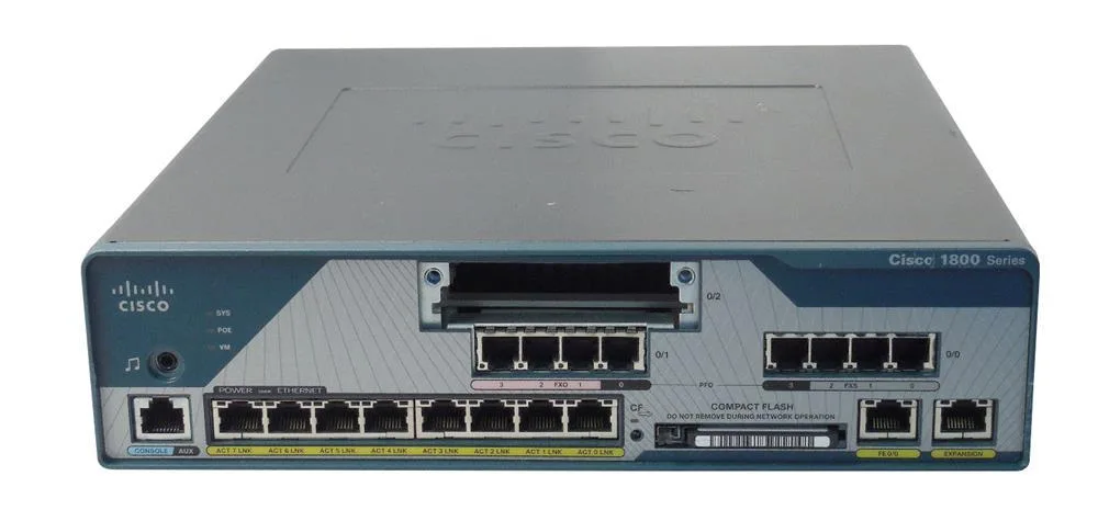 Cisco C1861W-UC-B/K9-MS 1800 Series Integrated Services Router