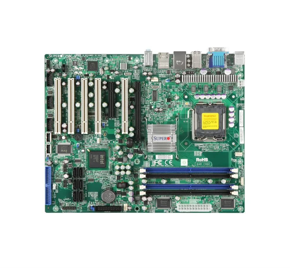 C2SBC-Q-B - Supermicro LGA775/ Intel Q35/ DDR2/ A/V/2GbE/ ATX Server Motherboard