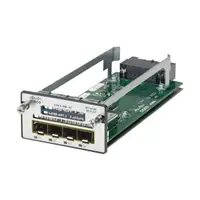 Cisco - Expansion module - GigE - 4 ports - refurbished for Catalyst 3560X-24, 3560X-48, 3750X-12, 3750X-24, 3750X-48