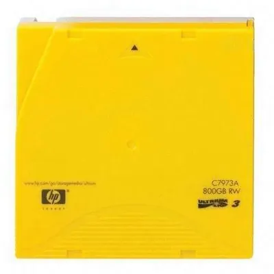 HP C7973AL#027 LTO-3 Ultrium 400/800GB RW Storage Media non Custom Label Tape Data Cartridge