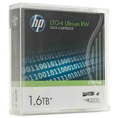 C7974AG - HP 800GB/1.6TB Ultrium LTO-4 Storage Tape Media RW Data Cartridge (5-Pack)