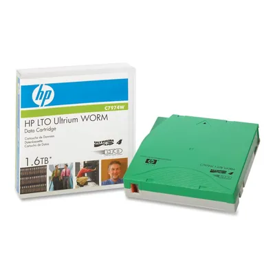 C7974W - HP LTO Ultrium 4 WORM Tape Cartridge LTO-4 WORM 800 GB Native / 1.60 TB Compressed