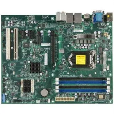 C7H61-L-B - Supermicro LGA1155/ Intel H61/ DDR3/ SATA3/ A/2GbE/ ATX Motherboard