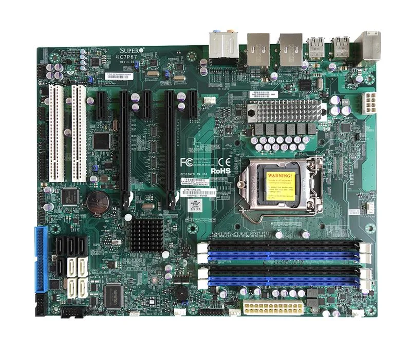 C7P67-O - Supermicro LGA1155/ Intel P67/ DDR3/ SATA3/USB 3.0/ A/2GbE/ ATX Motherboard