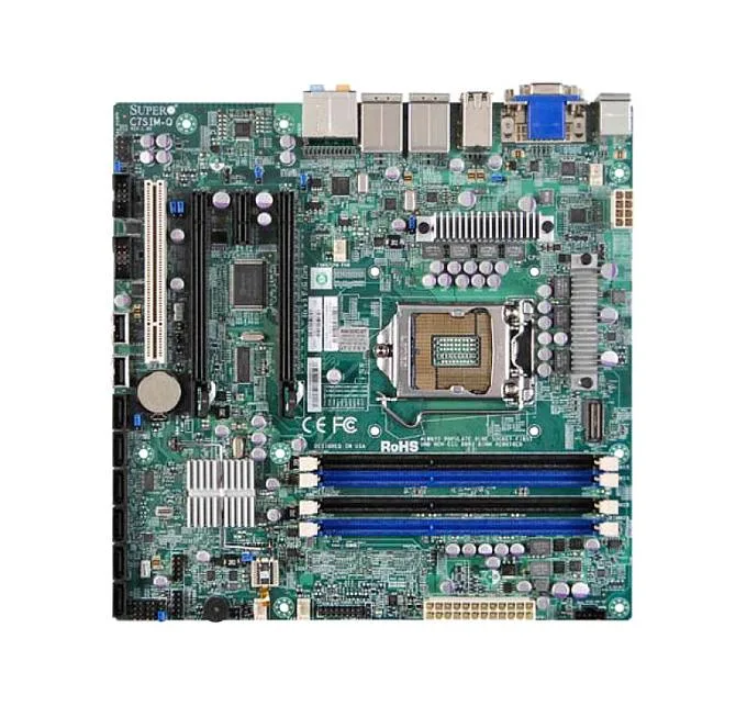 C7SIM-Q-B - Supermicro LGA1156/ Intel Q57/ DDR3/ A/2GbE/ MicroATX Server Motherboard