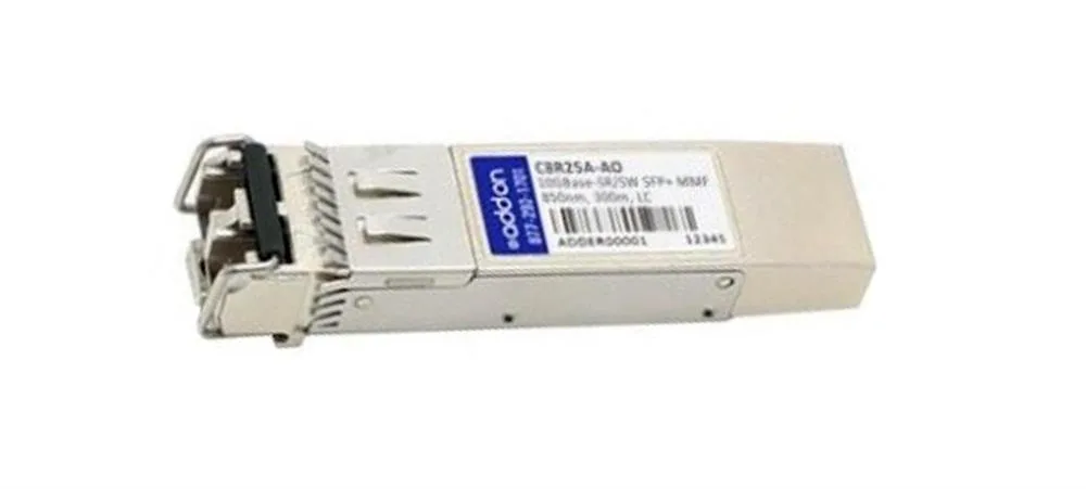 C8R25AAO - Addonics 10Gbps 10GBase-SW Multi-mode Fibre 300m 850nm DOM LC Connector SFP+ Transceiver Module