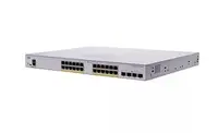 CBS220-24FP-4X - Cisco Business 220 Series PoE 24 x Ports 10/100/1000Base-T + 2 x SFP+ Layer 2 Managed Gigabit Ethernet Switch
