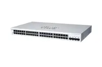 CBS220-48T-4G - Cisco Business 220 Series CBS220-48T 52 x Ports 48 x Ports 10/100/1000Base-T + 4 x Ports 1000Base-X SFP Rack-Mountable Gigabit Ethernet Network Switch