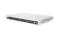 CBS250-48T-4G - Cisco Business 250 Series CBS250-48T 48 x Ports 10/100/1000 + 4 x Ports 1 Gigabit SFP Rack-Mountable Layer 3 Managed Gigabit Ethernet Network Switch