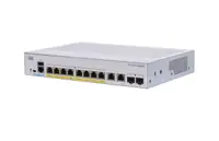 CBS350-8P-E-2G - Cisco Business 350 Series CBS350-8P-E-2G 8 x Ports 10/100/1000Base-T PoE+ + 2 x Ports Combo SFP Rack-Mountable Layer 3 Managed Gigabit Ethernet Network Switch