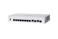 CBS350-8S-E-2G - Cisco Business 8 x Ports 10/100/1000Base-T + 2 x SFP Layer 3 Managed Gigabit Ethernet Switch