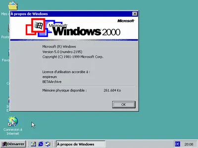 CCBU-WIN2K-FR - Cisco Microsoft Windows 2000 Server License 1 User French