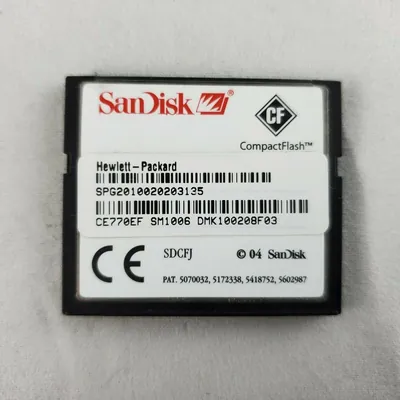 CE770EE - HP 1GB CompactFlash (CF) Memory Card for LaserJet 3000 Printer