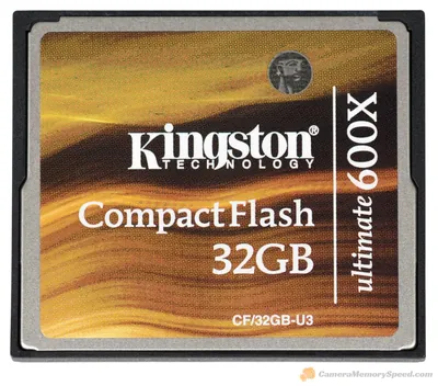 Kingston CF/16GB-U2 16GB Ultimate 266x CompactFlash (CF) Memory Card