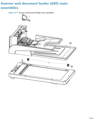 CF144-60129 - HP Document Feeder (ADF) Assembly LJ Pro M276 Series