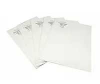 CG01000-380101 - Fujitsu Cleaning Supplies 8.25x11.5 Inch Sticky Cleaning Sheets 100 Pack