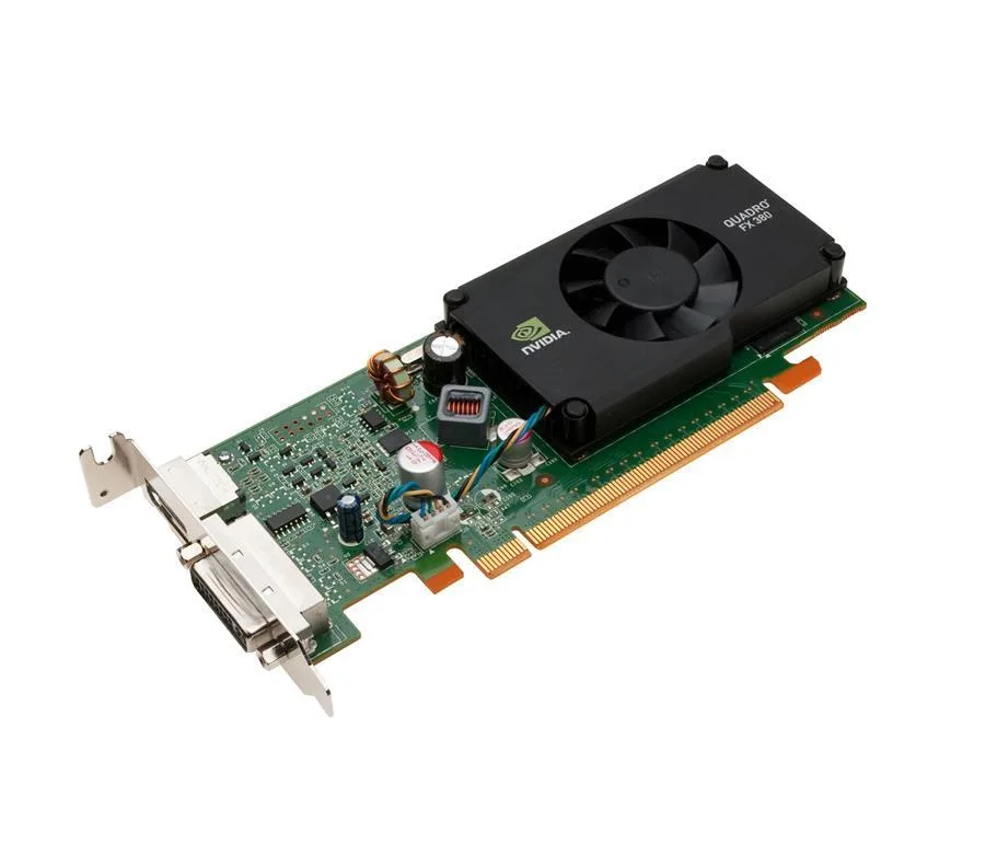 CHJ39 - Dell Nvidia Quadro FX 380 512MB 64-Bit DisplayPort/ DVI PCI Express 2 x16 Low Profile Video Graphics Card