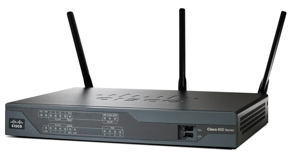 CISCO867W-GN-A-K9 - Cisco 860 Series Integrated Services Router