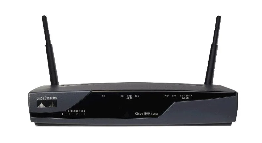 CISCO877W-G-E-K9 - Cisco ADSL Security Router with wireless 802.11g ETSI compliant