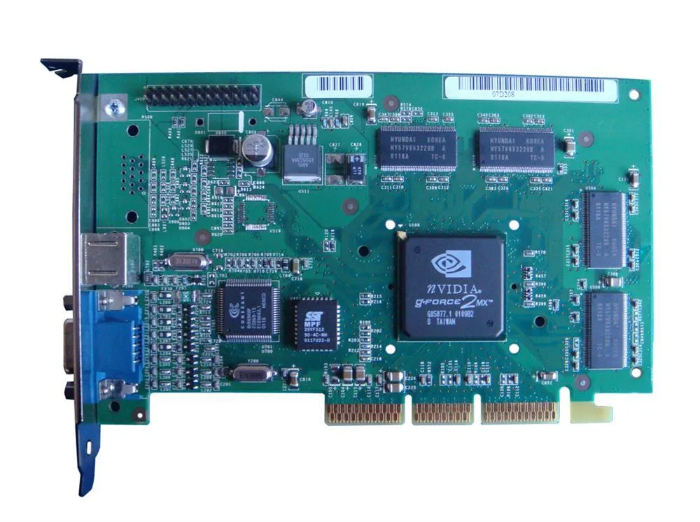 CN-07D208-44571 - Nvidia 32MB AGP Video Graphics Card