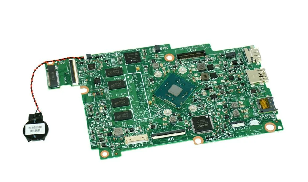 CNJV4 - Dell System Board (Motherboard) with Intel 1.60GHz 4GB for Inspiron 3162