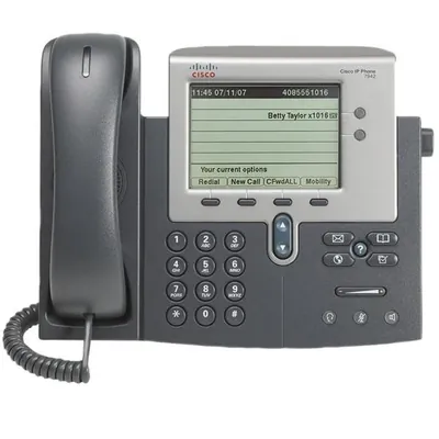 CP-7942G - Cisco Unified IP Phone 7942G VoIP phone SCCP, SIP-Silver, dark gray