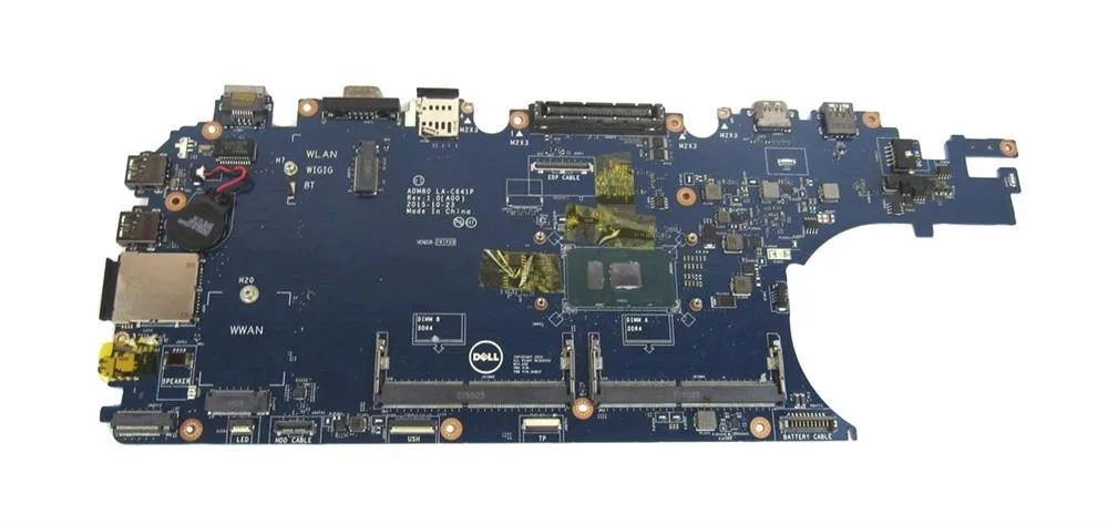 CPTX8 - Dell System Board Core i5 2.6GHz (i5-6440HQ) W/CPU