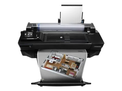 HP CQ890A#BCB Designjet T520 Inkjet Large Format Printer