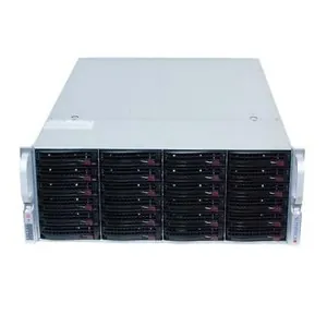 CSE-846BE16-R1K28B Supermicro SuperChassis CSE-846BE16-R1K28B 1280W 4U Rackmount Server Chassis (Black)