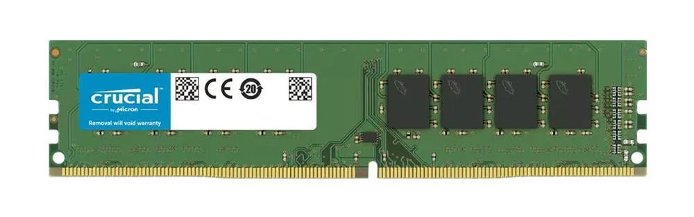 CT306837 - Crucial 1GB DDR-333 MHz PC2700 non-ECC Unbuffered CL2.5 184-Pin DIMM Memory Module upgrade for Intel D875PBZ