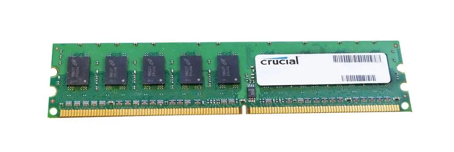 CT322275 - Crucial 1GB DDR-333 MHz PC2700 non-ECC Unbuffered CL2.5 184-Pin DIMM Memory Module upgrade for Biostar P4TSG Pro