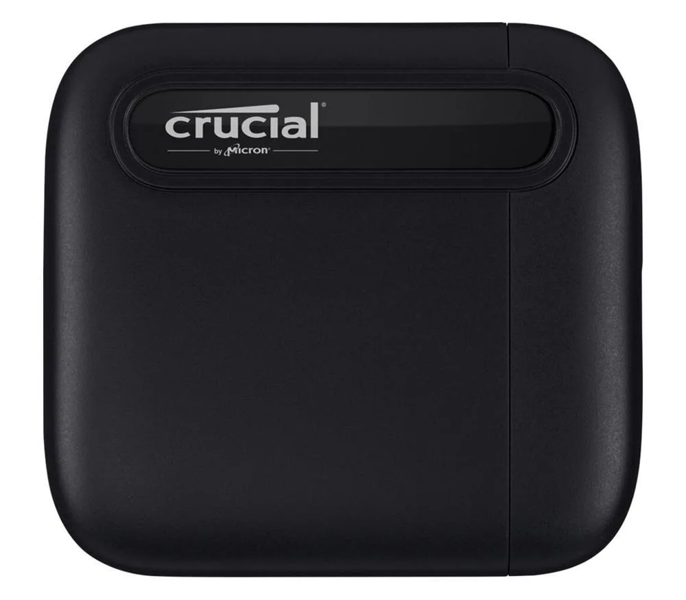 CT500X6SSD9 - Crucial X6 Series 500GB USB 3.2 Gen2 Portable Solid State Drive