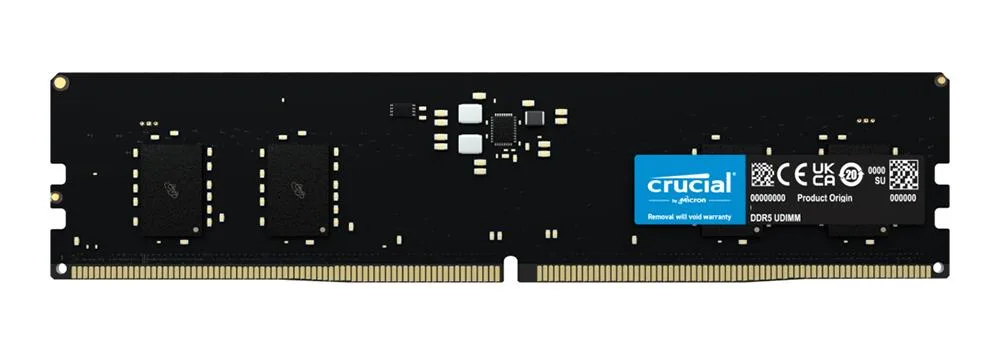 CT8G48C40U5 - Crucial 8GB DDR5 4800 MHz UDIMM Memory Module