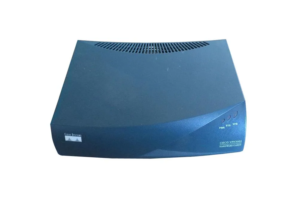 CVPN3002-BUN-K9-RF - Cisco VPN 3002 Hardware Client 1 x 10/100Base-TX WAN, 1 x 10/100Base-TX LAN