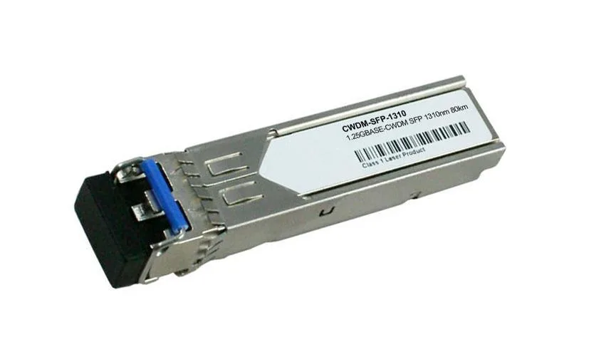 CWDM-SFP-1310-RGD - Cisco 1Gbps 1000Base-CWDM Single-mode Fiber 80km 1310nm Duplex LC Connector SFP Transceiver Module